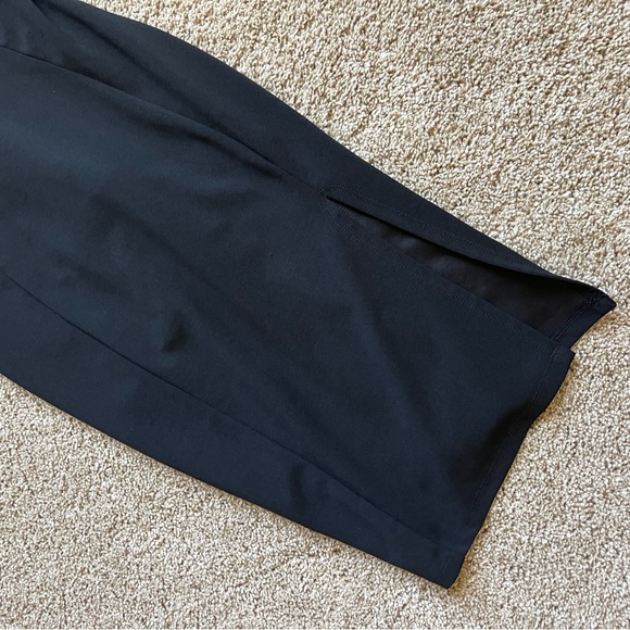 Lulus Iconic Moment Black Stretchy Bodycon Midi Dress - Size Medium - Picture 7 of 11